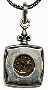 Ancient Judea "Widow's Mite" Bronze Lepton Minted 130-76 BC Coin Pendant