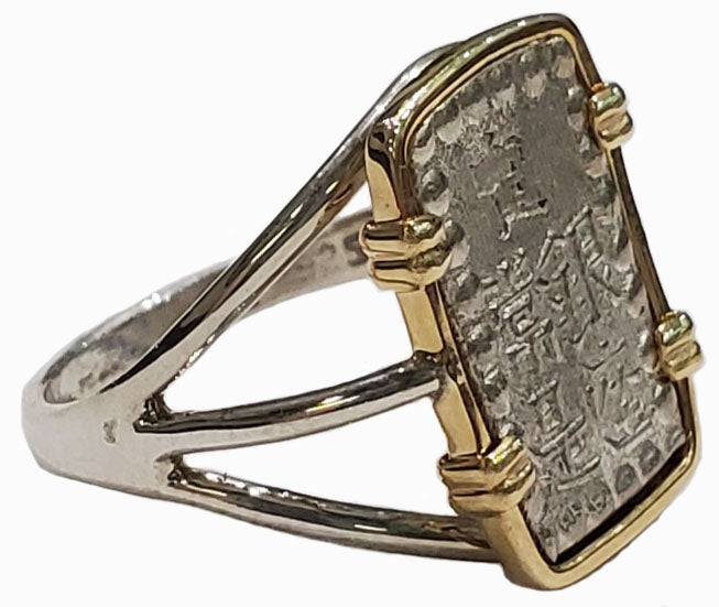 Japanese Shu Circa 1846-1867 Coin Ring