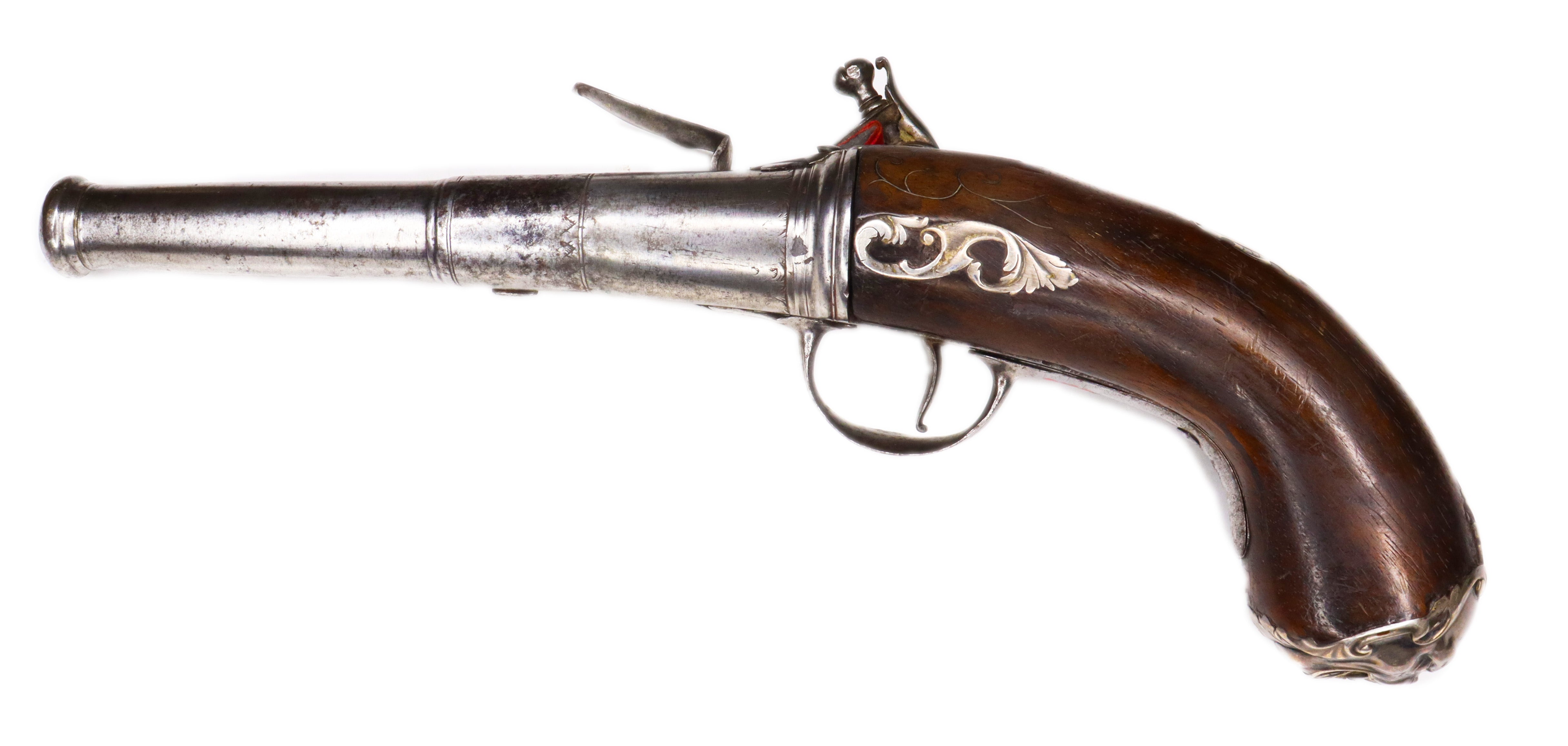 John Smart of London Flintlock Pistol Pair Circa 1720