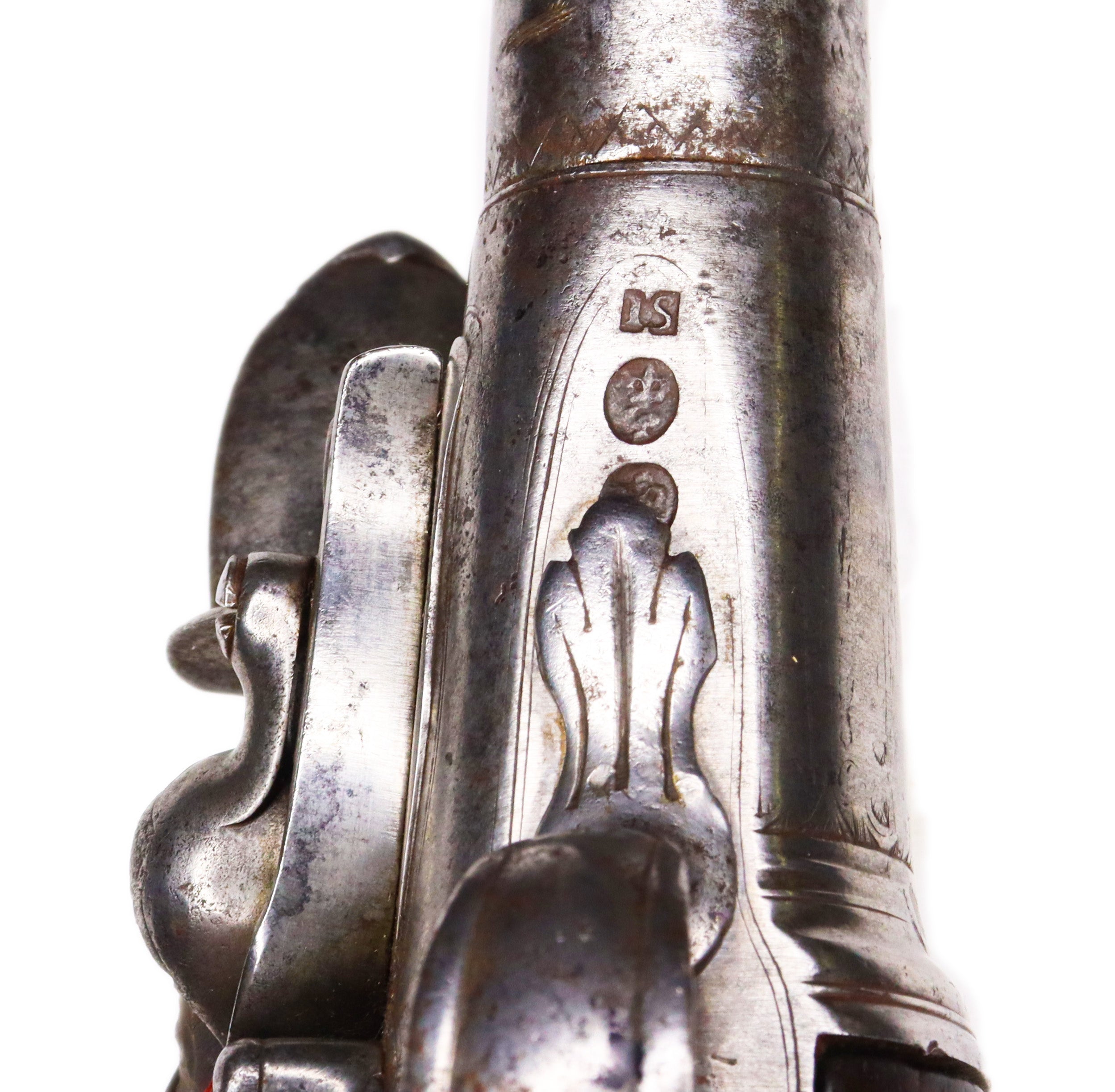 John Smart of London Flintlock Pistol Pair Circa 1720