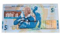 Jack Nicklaus Autographed Scottish 5 Pound Note - PSA Authenticated