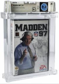 Graded Sealed "Madden 97" Sega Genesis 1996 Video Game