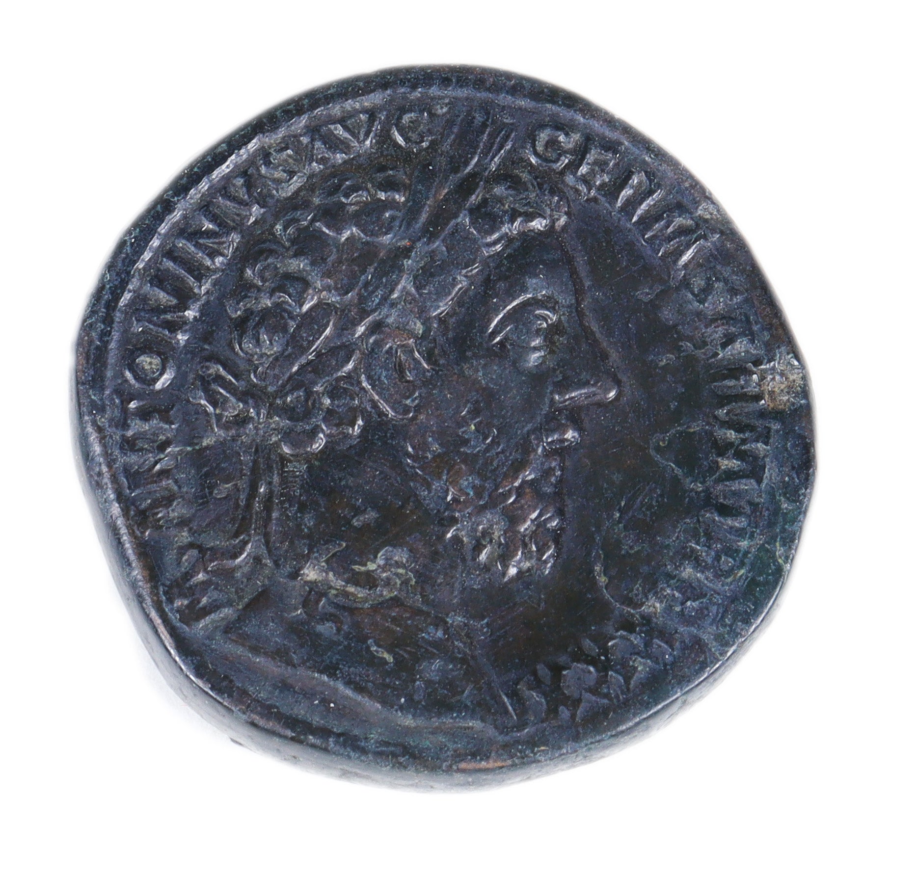 Marcus Aurelius Bronze Sestertius Circa 161-180 AD
