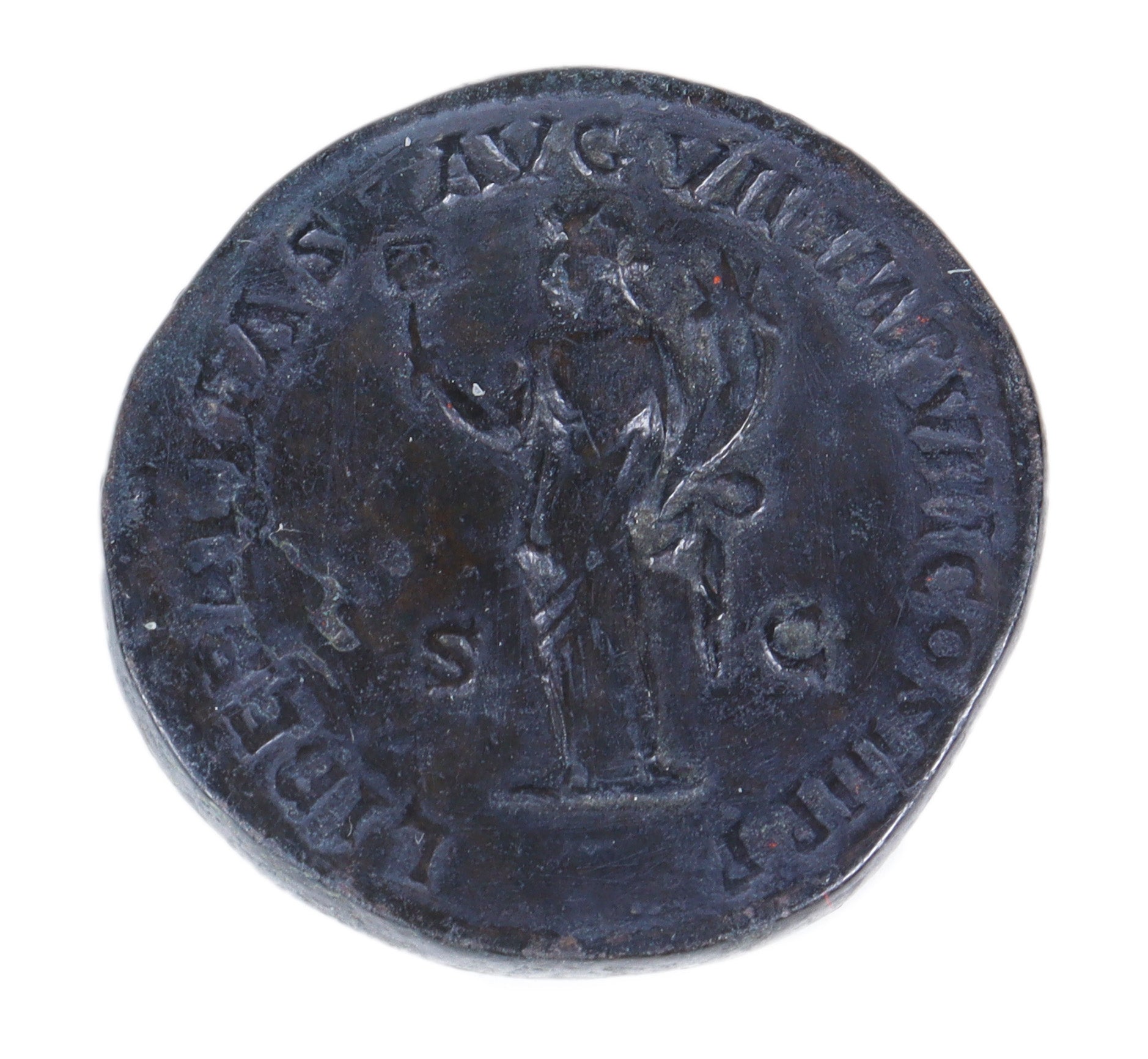 Marcus Aurelius Bronze Sestertius Circa 161-180 AD