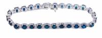 16.0 tcw Sapphires and Diamonds Bracelet