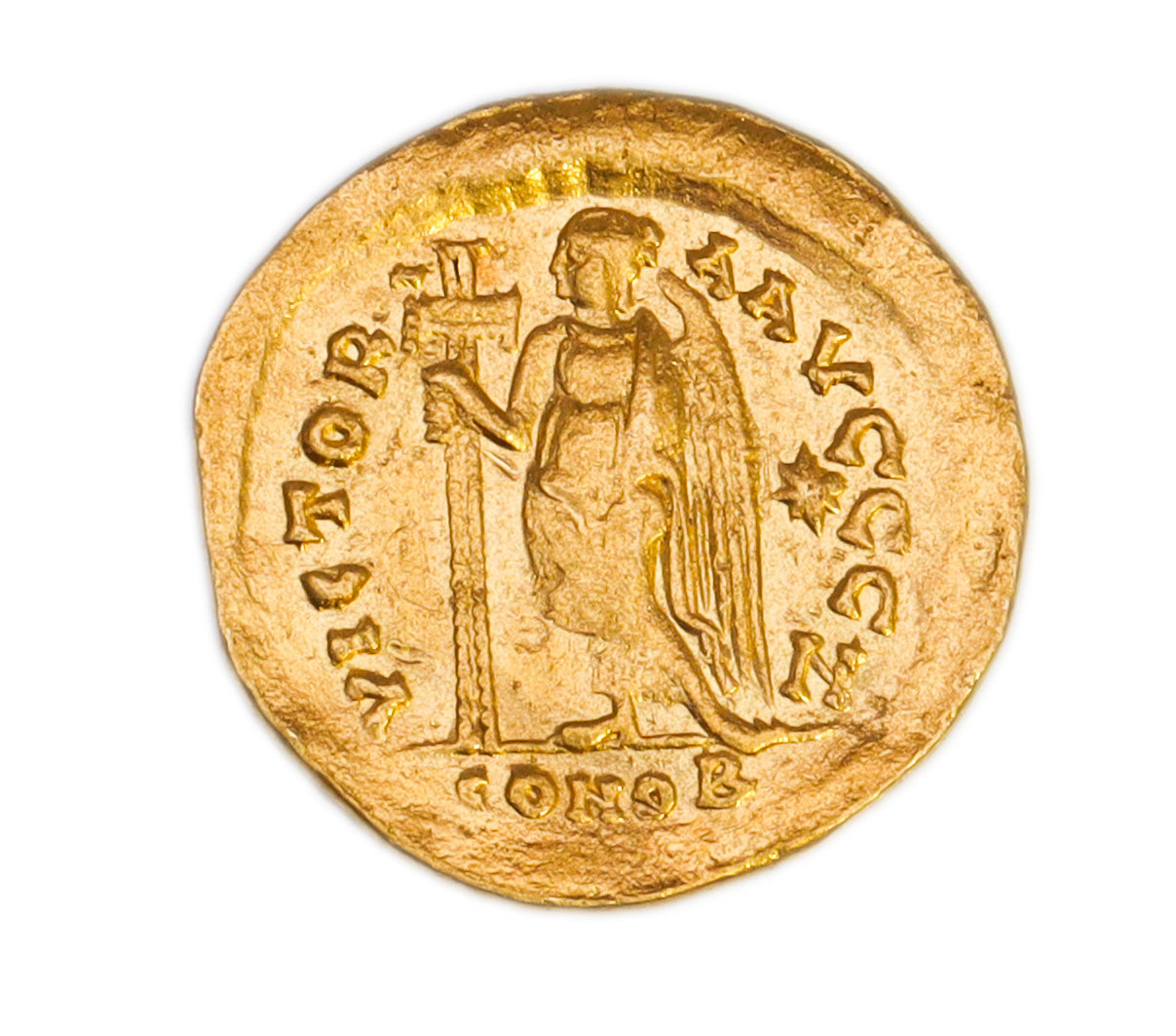 Eastern Roman Empire - Zeno Gold Solidus Circa 476-491 AD