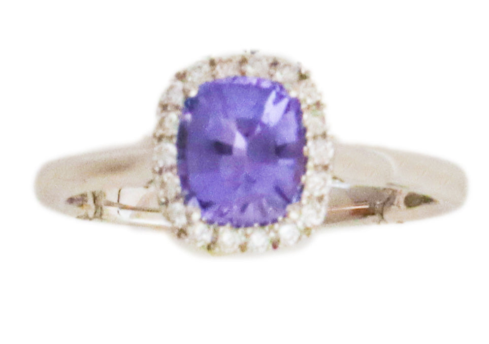 GIA Certified 1.07 ct Color Change Spinel Ring