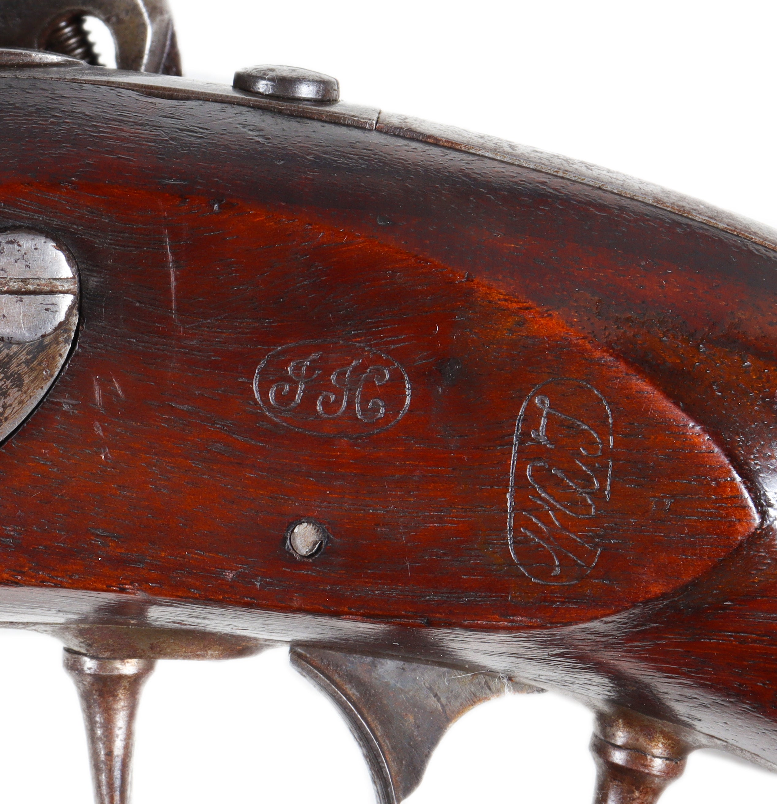 Asa Waters, Massachusetts -  Model 1836 U.S. Flintlock Pistol Dated 1839