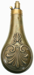 British Hawksley Powder Flask Circa 1850