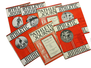 Collection of Athletic Journal Magazine from the 1930s